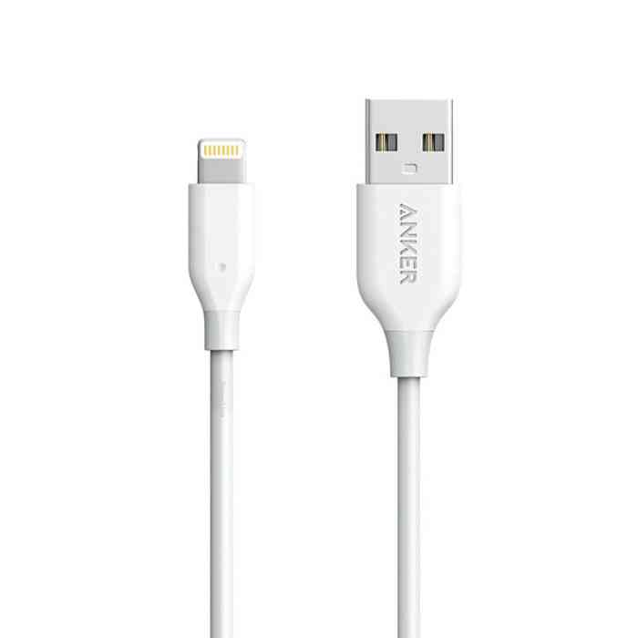 Anker PowerLine 3ft Lightning Cable White